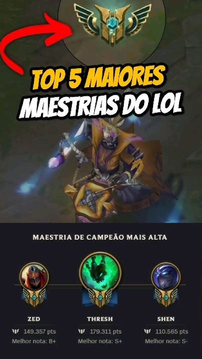 maiores maestrias do lol.